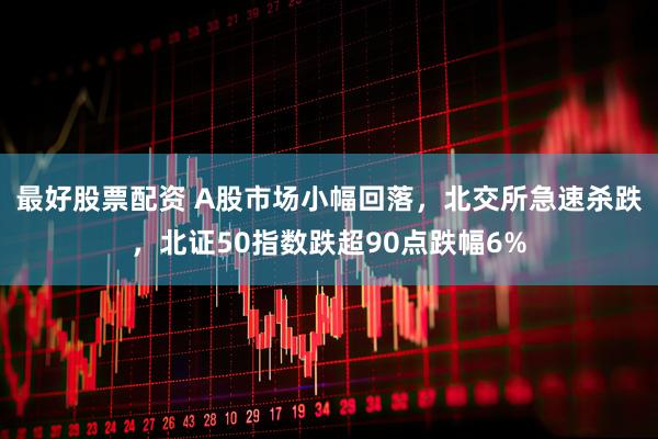 最好股票配资 A股市场小幅回落，北交所急速杀跌，北证50指数跌超90点跌幅6%